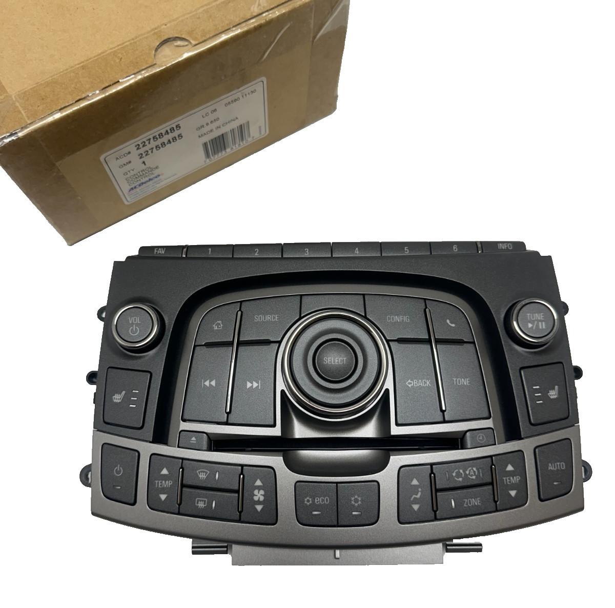 2010-2013 Buick LaCrosse AM FM DVD Radio Climate Control Heated Seats 22758485