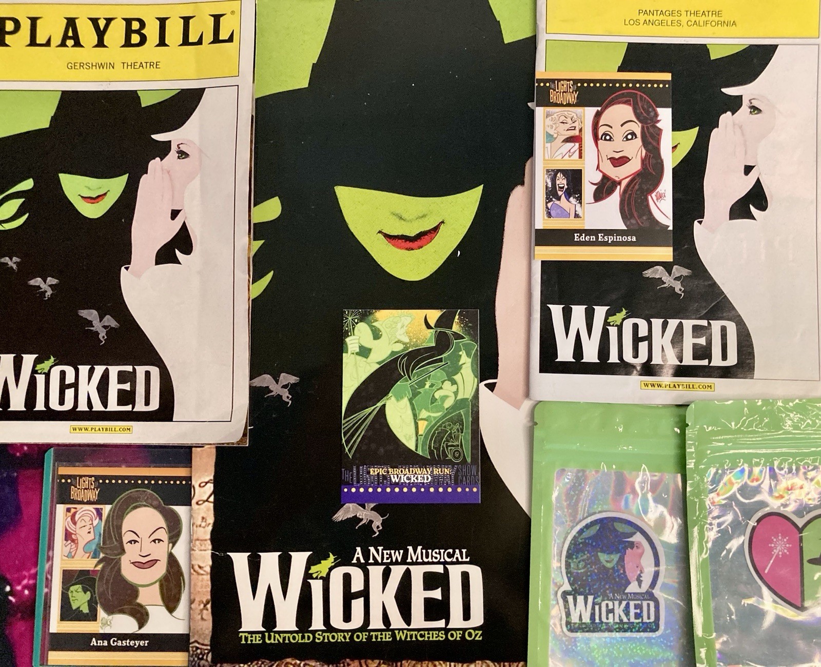Wicked Musical Lot Eden Espinosa Pantages Stephanie J Block 2005 Tour Program Wicked Musical Lot Eden Espinosa Pantages Stephanie J Block 2005 Tour Program