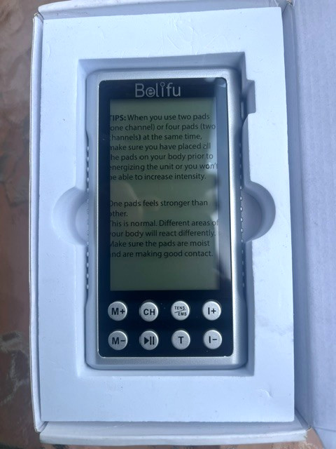 Belifu 4 Independent Channel Tens Ems Unit 24 Modes30 Level Intensity Muscle NIB Belifu 4 Independent Channel Tens Ems Unit 24 Modes30 Level Intensity Muscle NIB