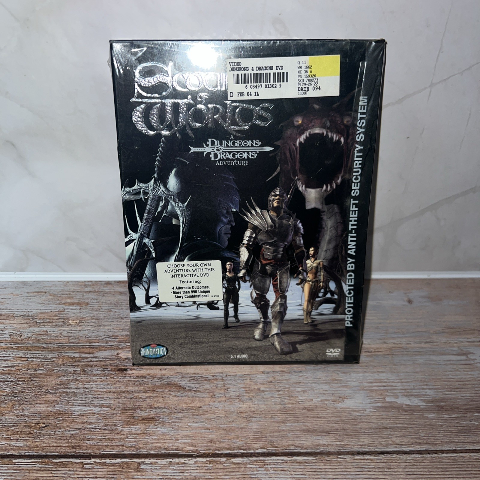 Scourge of Worlds - A Dungeons Dragons Adventure (DVD, 2003) New In Wrap Scourge of Worlds - A Dungeons Dragons Adventure (DVD, 2003) New In Wrap