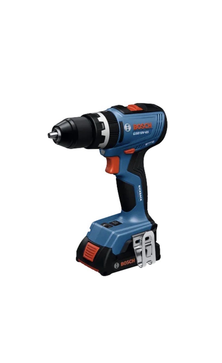 Bosch 18V Brushless Hammer Drill - 575 In. Lbs. Torque GSB18V-65N