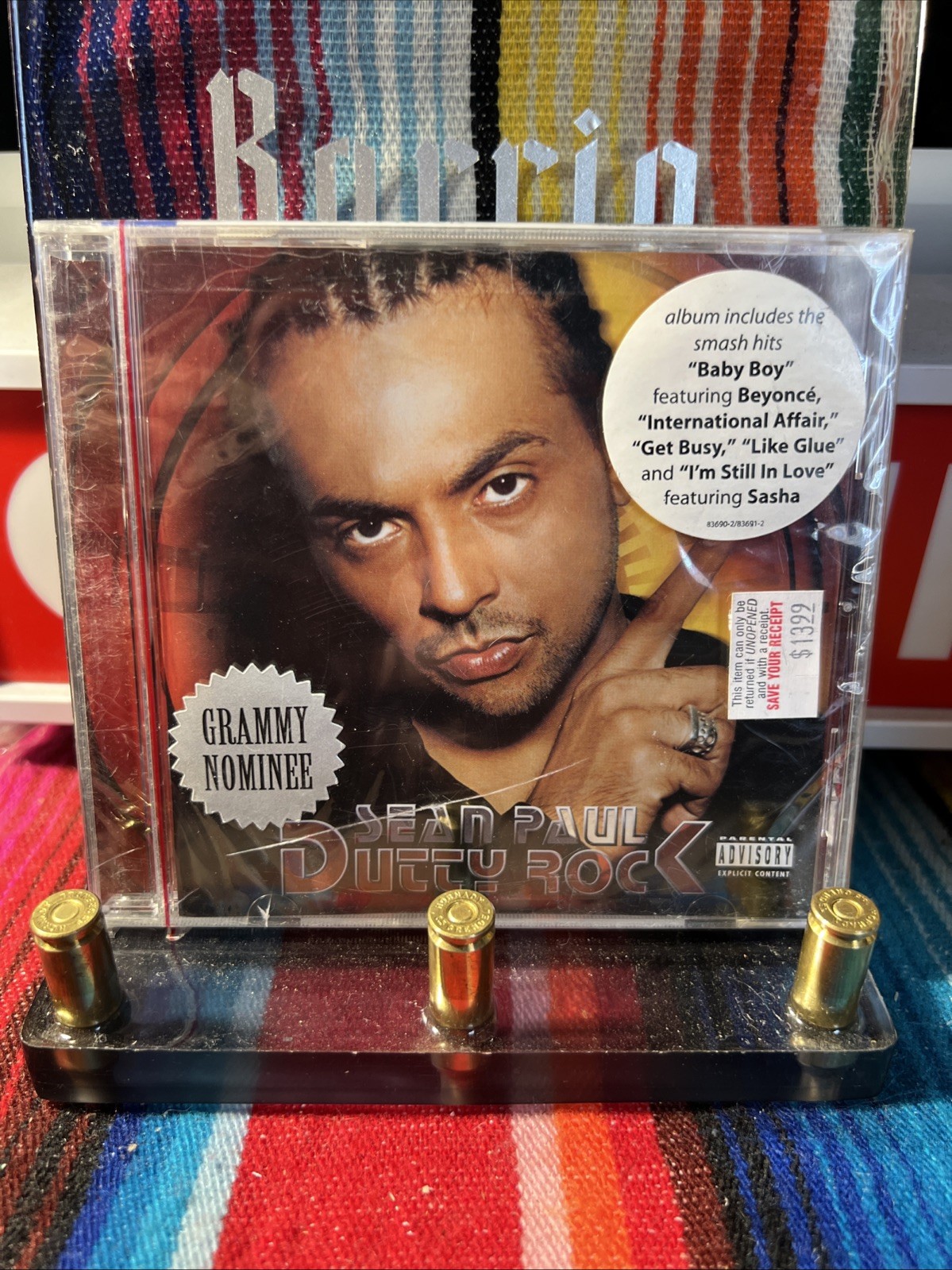 SEALED Sean Paul Dutty Rock CD Album Crossover Explicit 2002 Hype Sticker  NEW