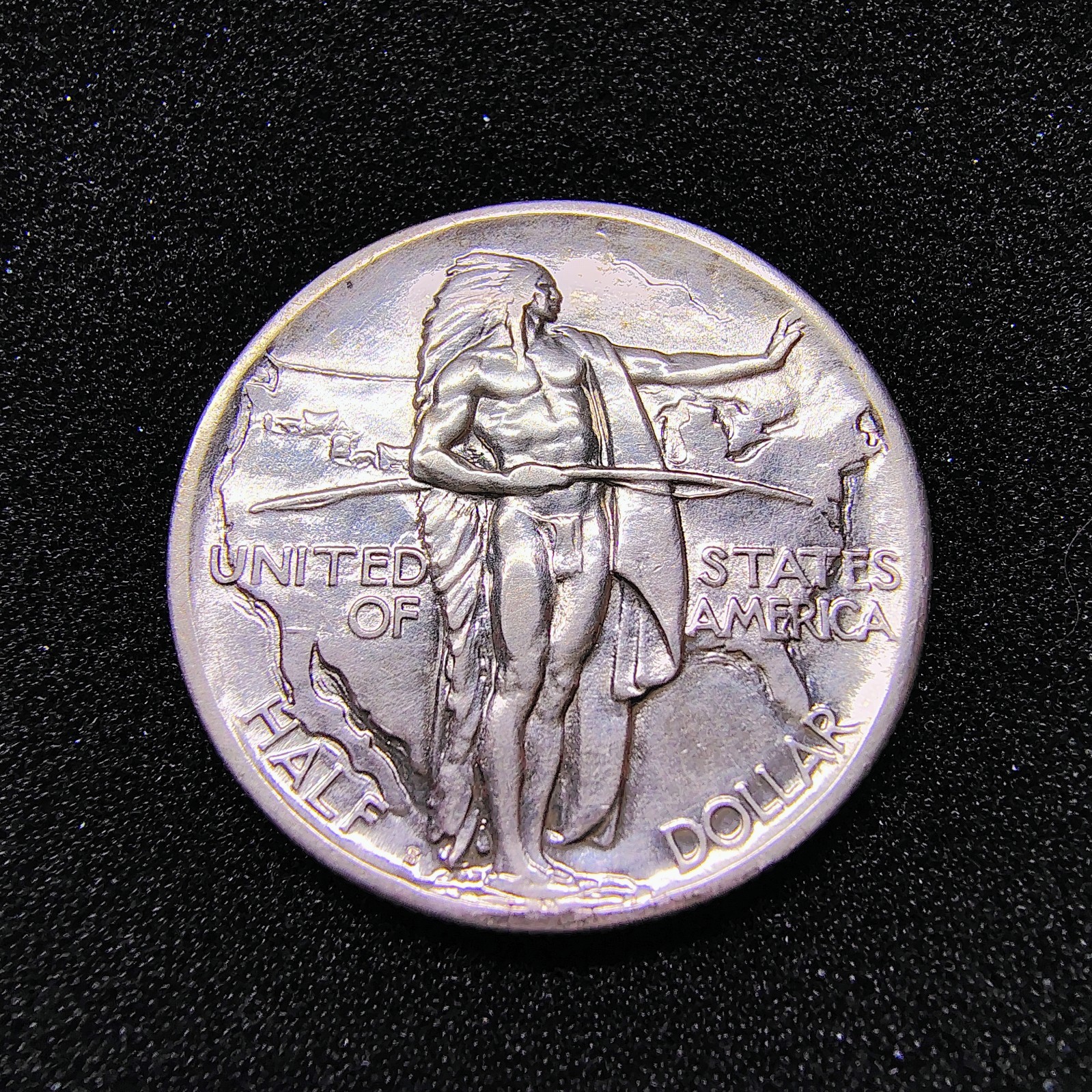 1926-S Oregon Trail Silver Commemorative Half Dollar - San Francisco - Unc Det 1926-S Oregon Trail Silver Commemorative Half Dollar - San Francisco - Unc Det