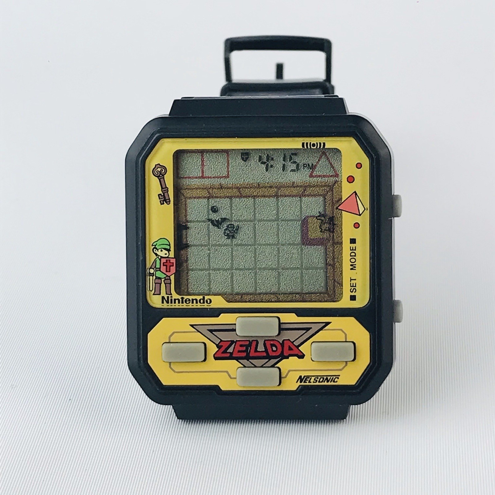 Vintage 1989 Nintendo Legend of Zelda Nelsonic Watch TESTED WORKING
