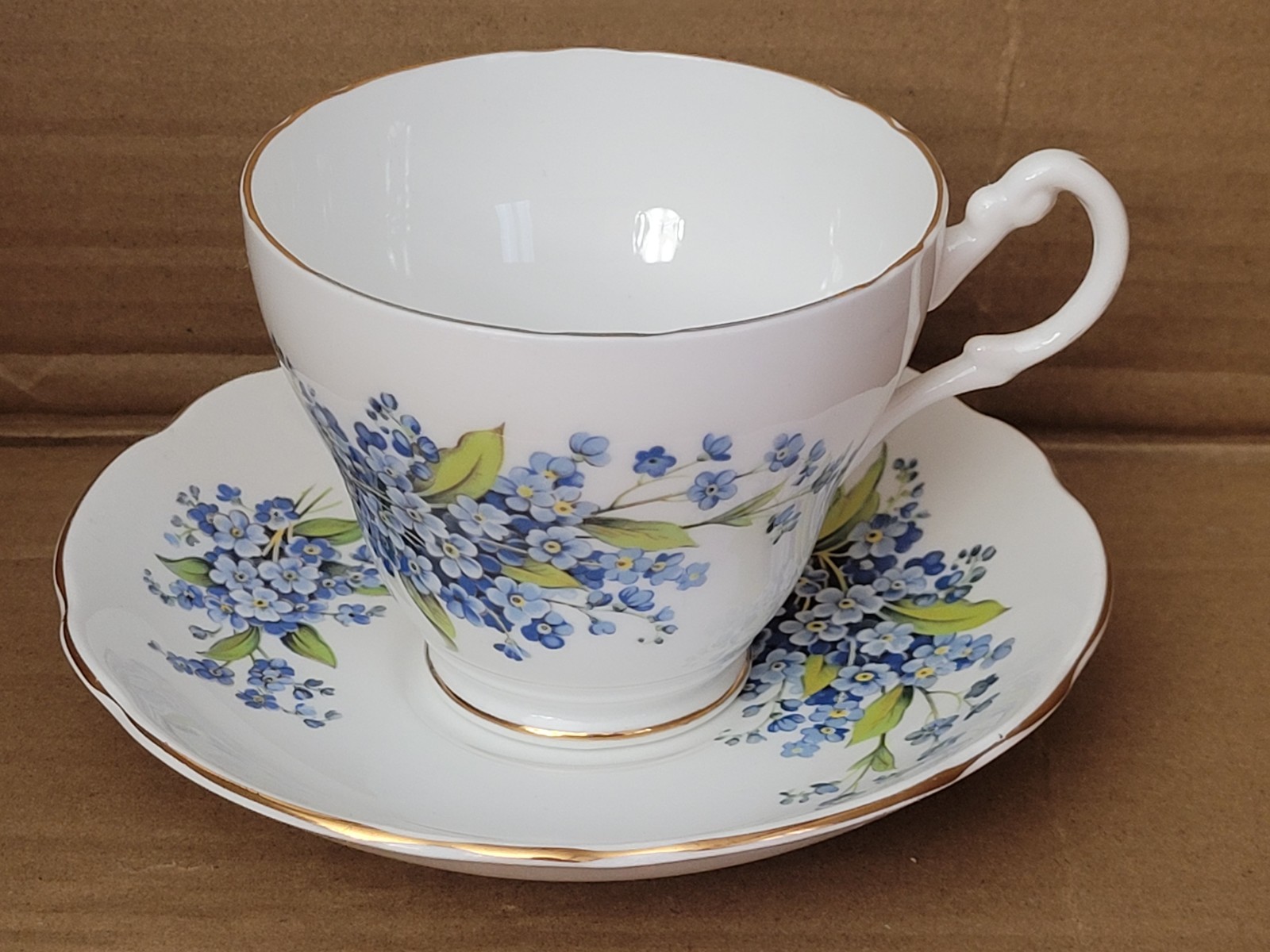 Vintage Royal Ascot teacup and saucer set (L.O.)