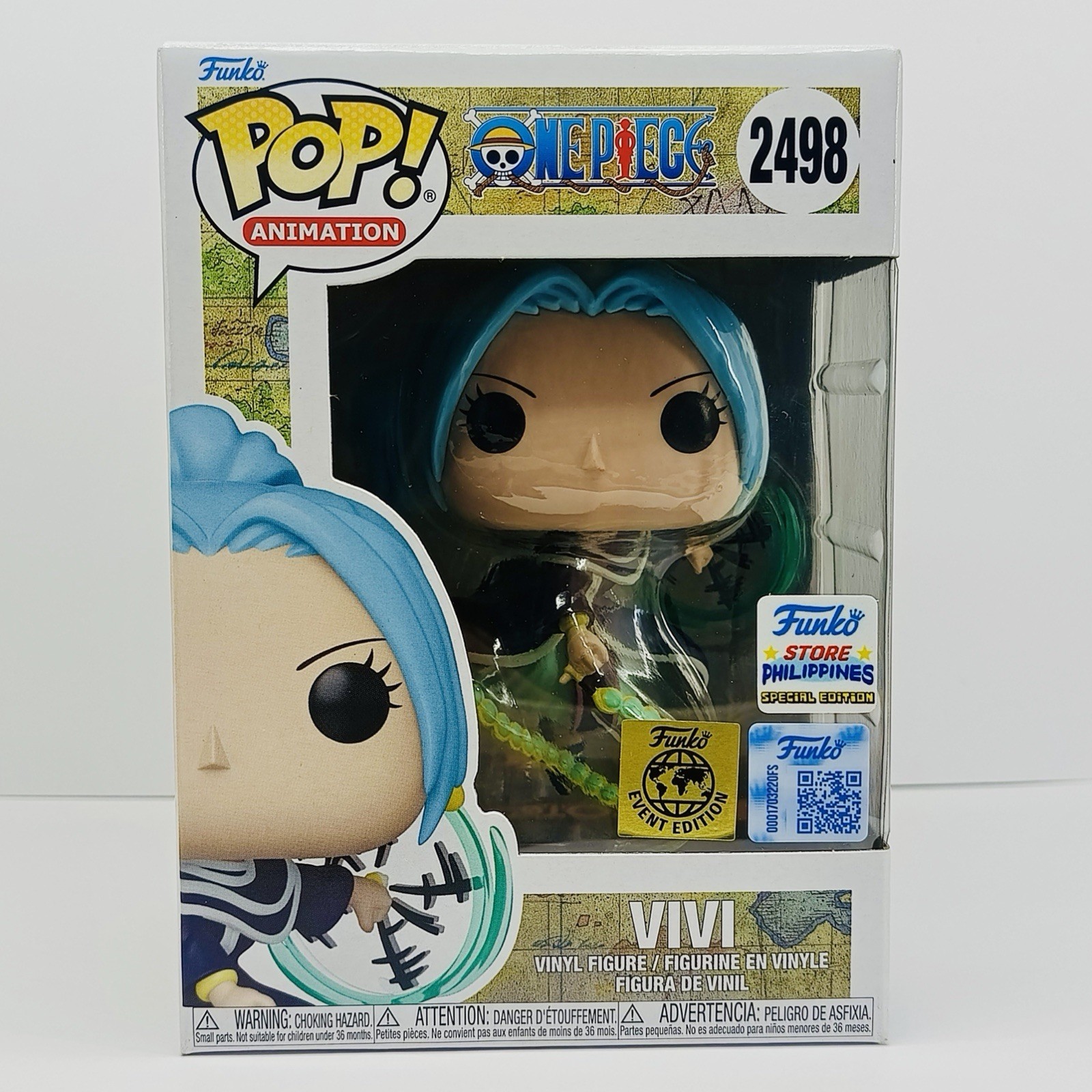 Funko POP One Piece Vivi #2498 Global Edition Exclusive Philippines Funko POP One Piece Vivi #2498 Global Edition Exclusive Philippines