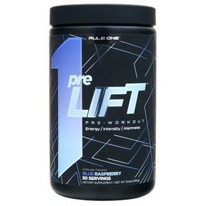 Rule1 preLIFT Blue Raspberry 450 grams