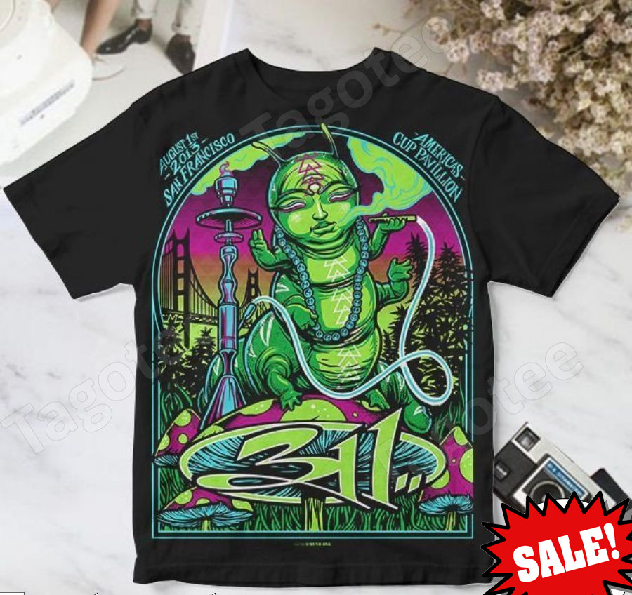 311 Band San Francisco 2013 Munk One Poster 3D T Shirt CM72