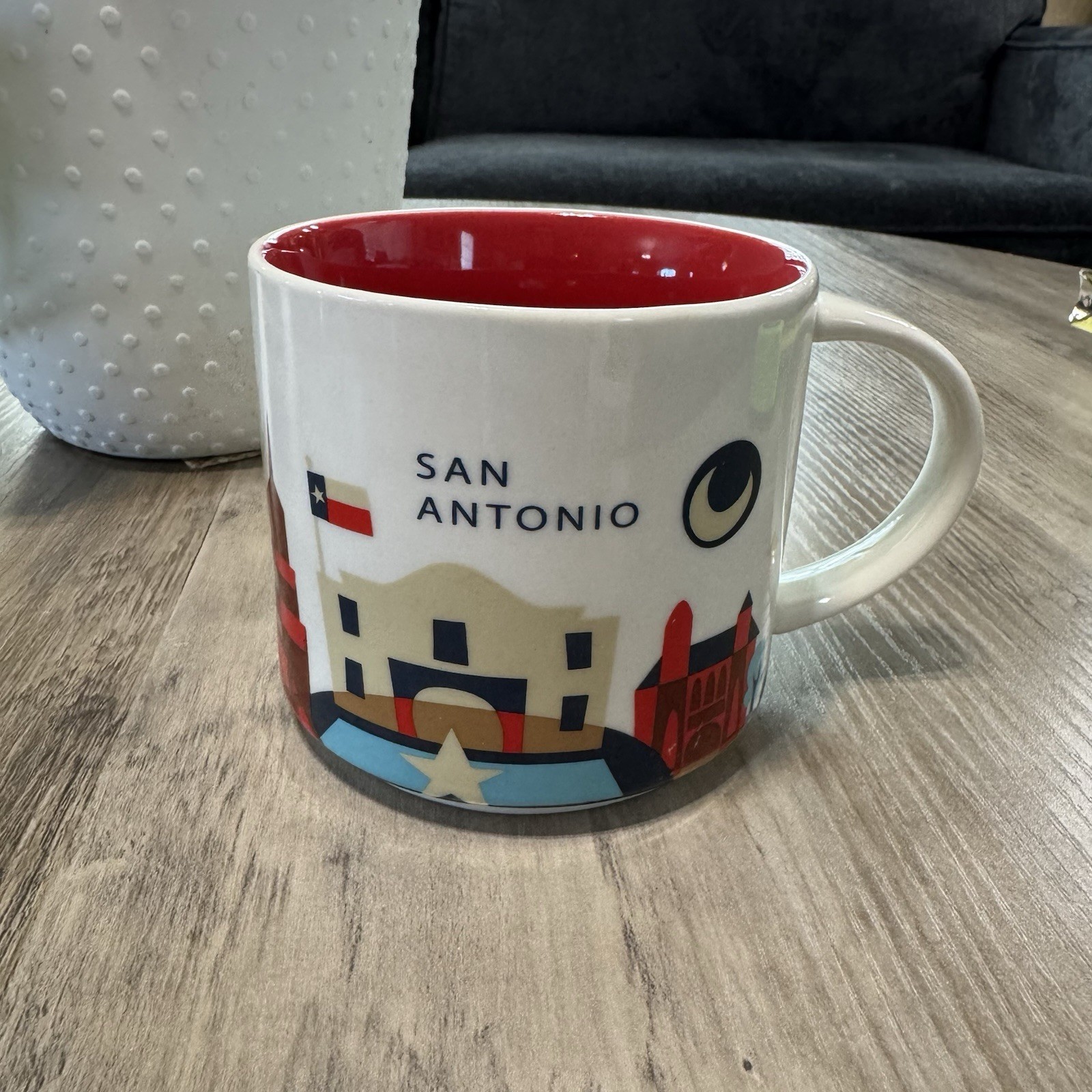 STARBUCKS SAN Antonio You Are Here Collection Coffee Mug Cup 14 Oz