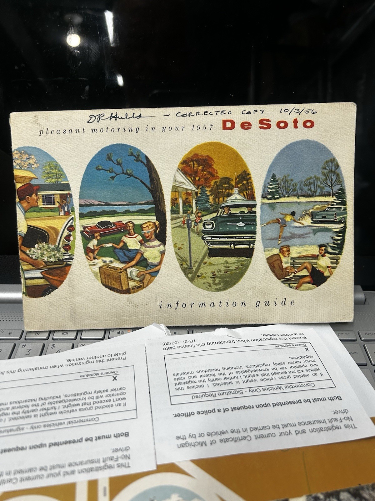 Vintage 1957 DeSoto Information Guide Owner’s Manual