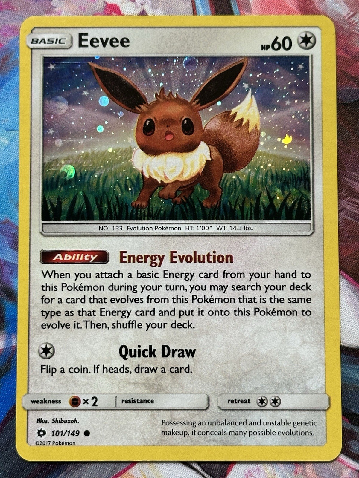 Eevee - (General Mills Promo) 101/149 Miscellaneous Cards & Products Holo Eevee - (General Mills Promo) 101/149 Miscellaneous Cards & Products Holo