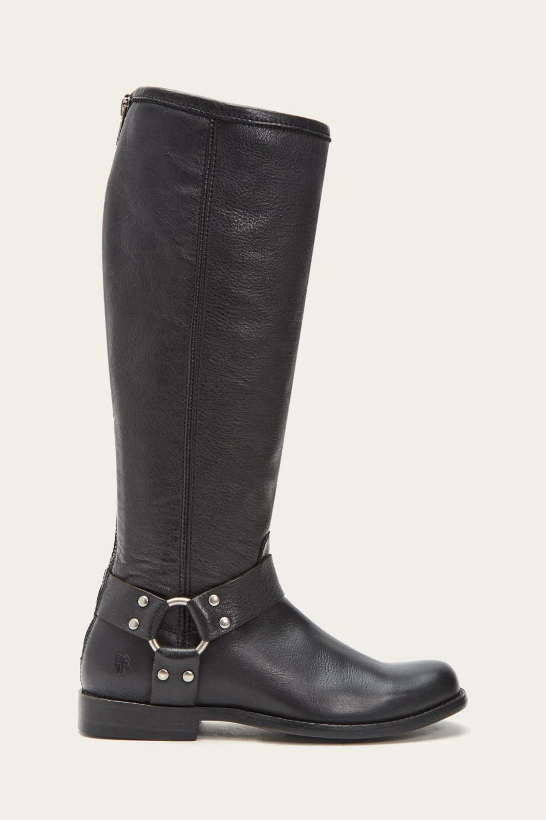 Frye Phillip Harness Boots Tall Womens Size 8.5B Black Leather Riding Moto Biker Frye Phillip Harness Boots Tall Womens Size 8.5B Black Leather Riding Moto Biker