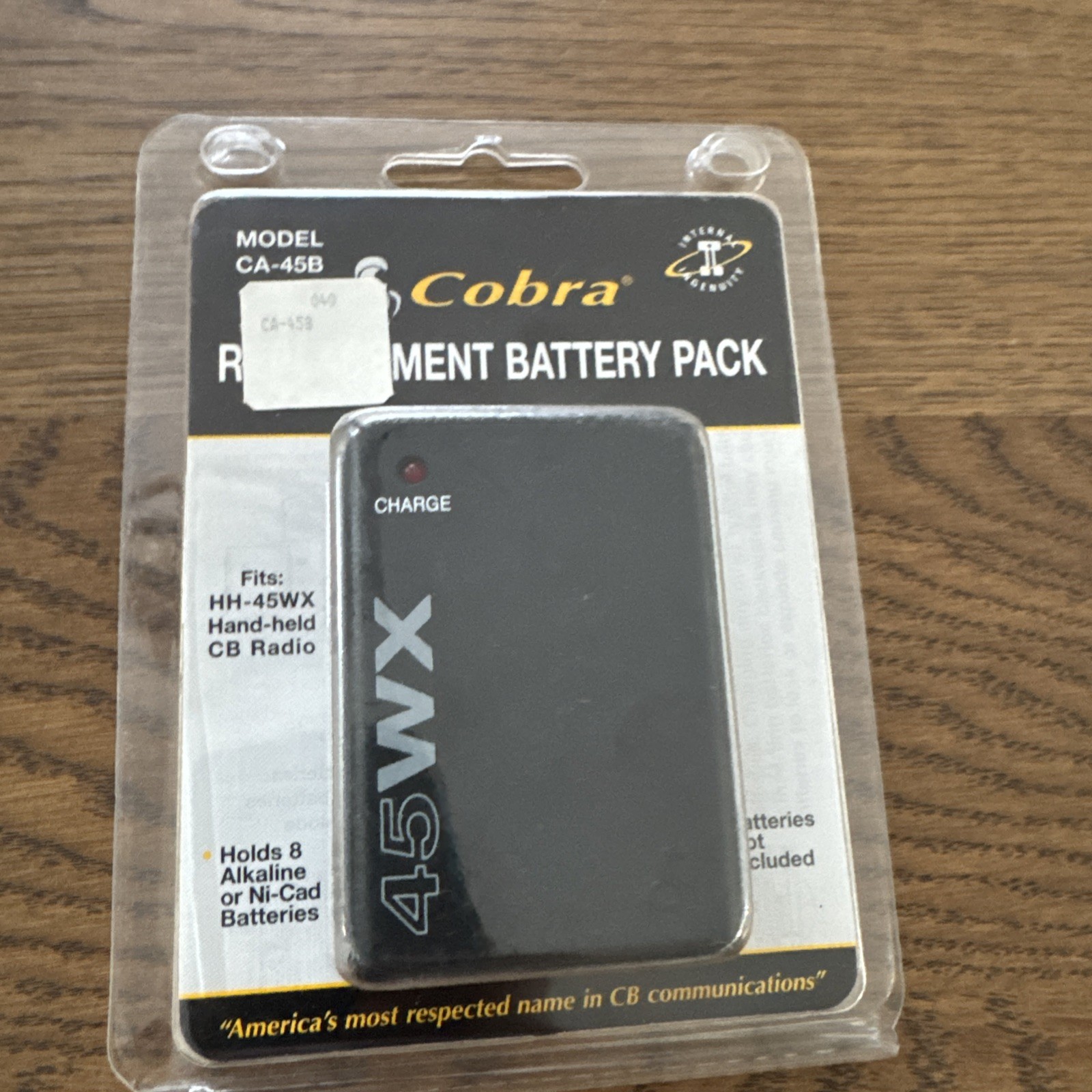 Cobra Replacement Battery Pack Model Ca-45 B