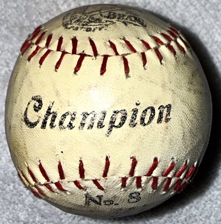 Vintage Anchor Bounder Ball w/ Original Box Baseball Sporting Goods Collectible