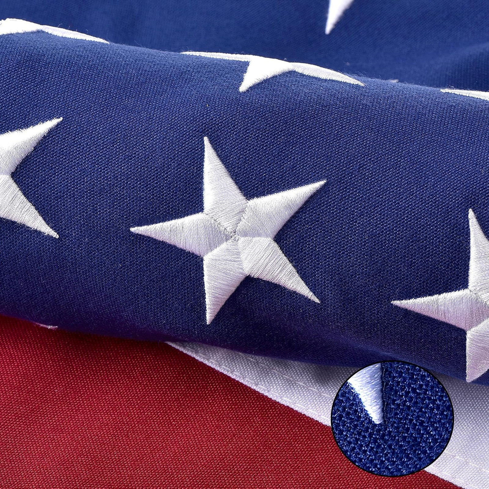 American Flag Outdoor 5x8 FT Heavy Duty Spun Polyester All Weather High Wind US