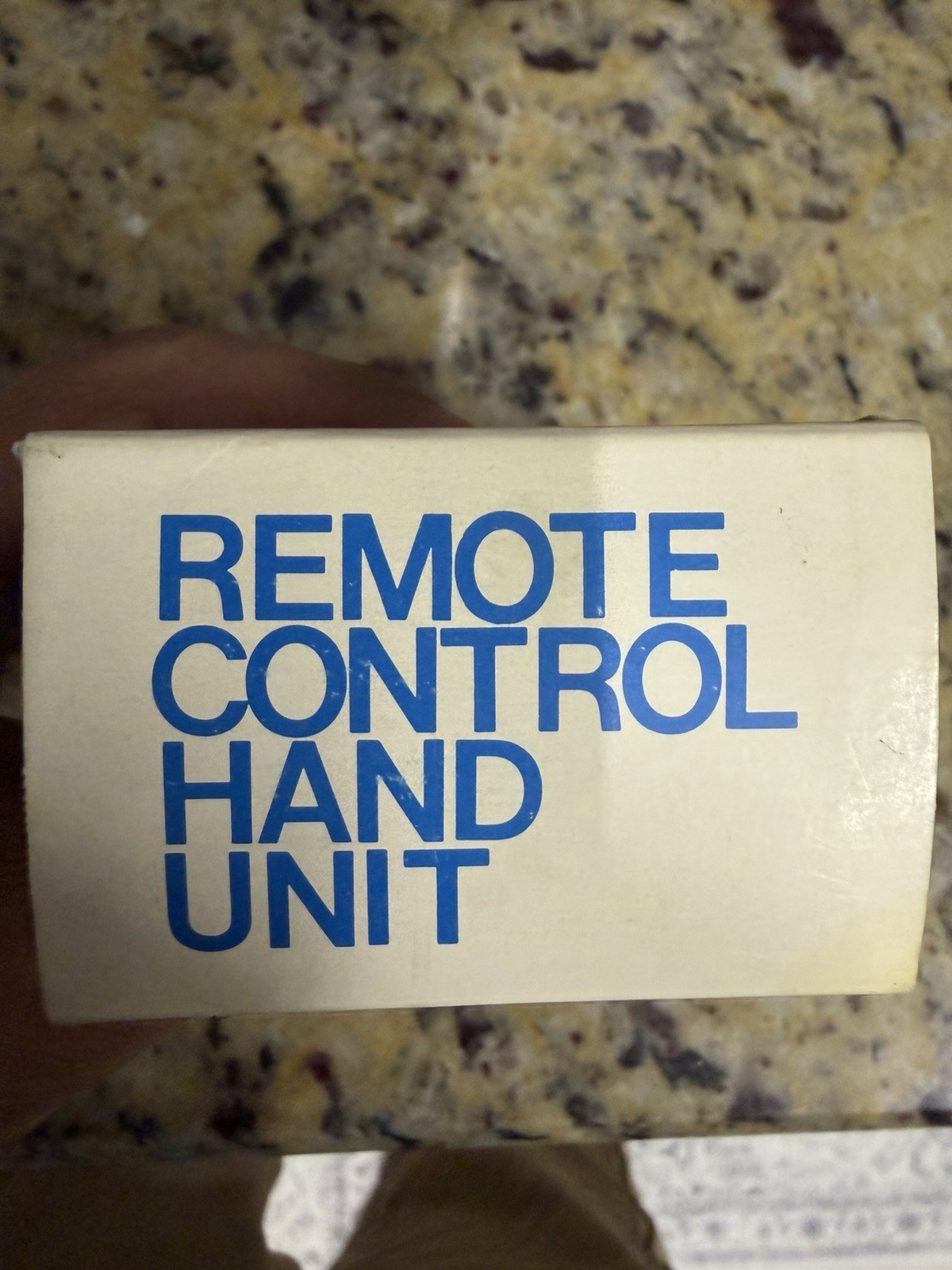 Vintage 1973 Sears TV Remote Control 564.40630200 Hand Unit w/ Original Box