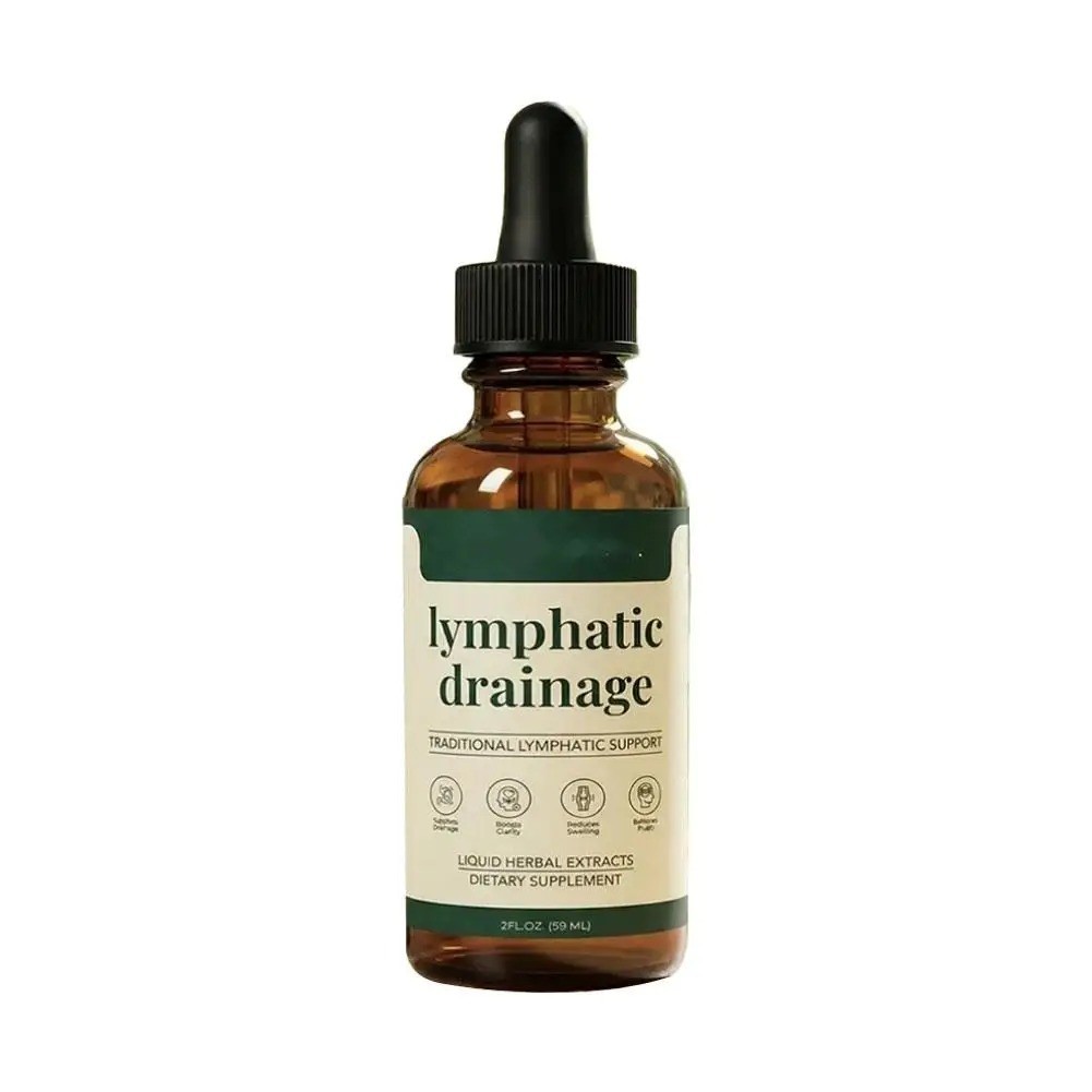 Mayaverra Lymphatic Drainage Drops Natural Herbal Formula Gluten-Free Wellness