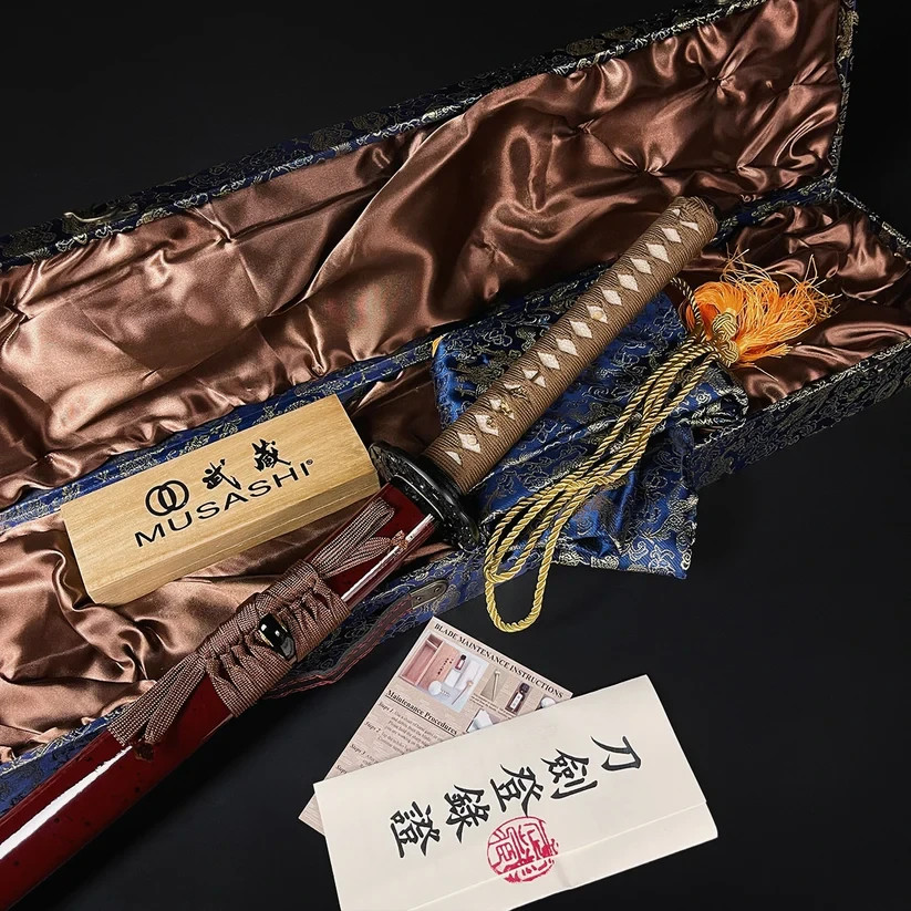Musashi Gold Collection Yamata No Orochi Hand Forged 1095 Carbon Steel Sword