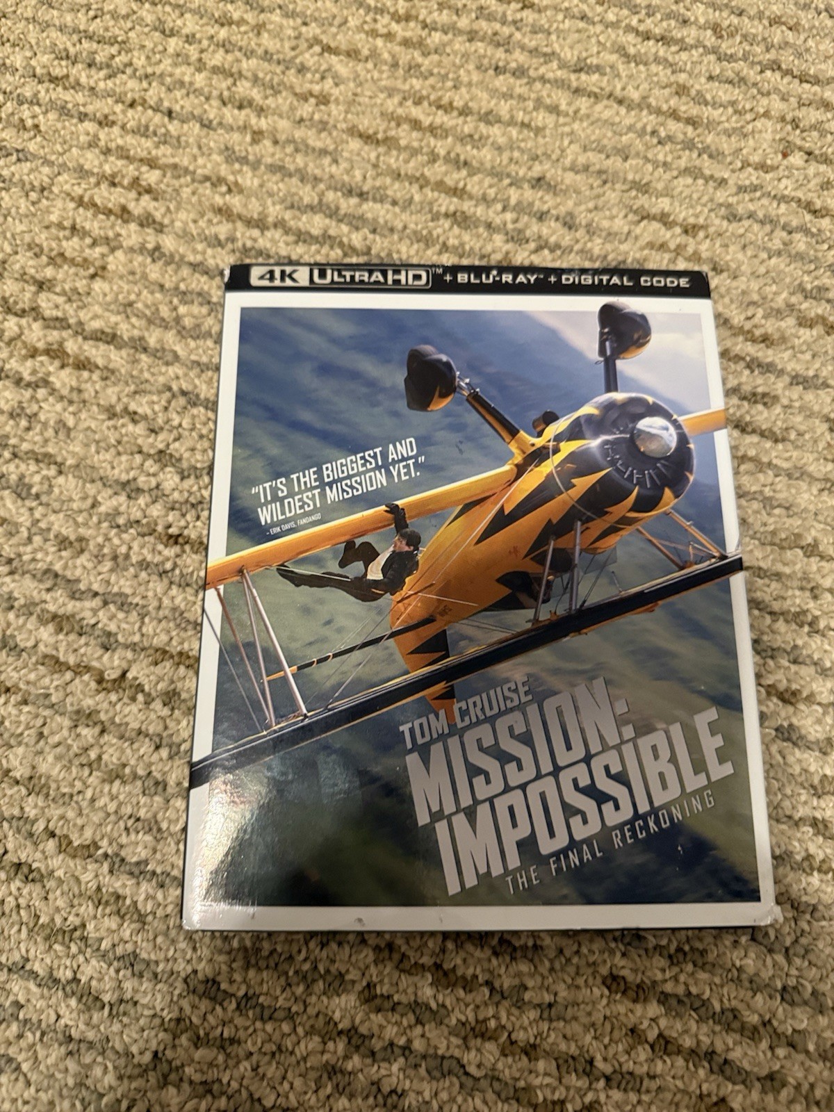 Mission: Impossible 8: The Final Reckoning 4K UHD Blu-ray+ Blu-ray no code Mission: Impossible 8: The Final Reckoning 4K UHD Blu-ray+ Blu-ray no code