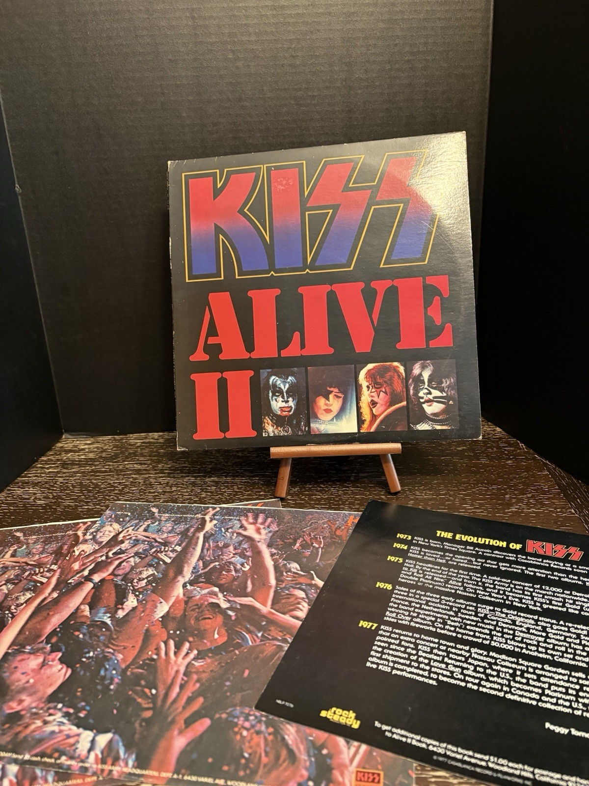 Kiss Alive II 1977 Casablanca NBLP 7076-2 Vinyl LP Double Album Record