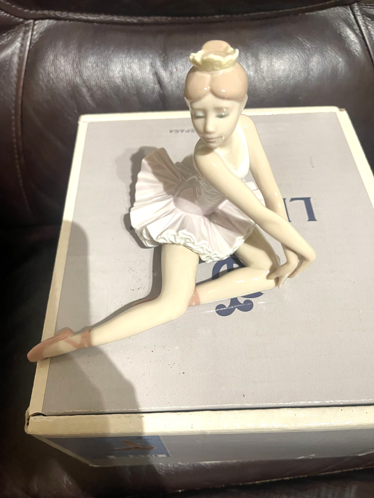 LLADRO 6174 Graceful Pose Ballerina Porcelain Figurine Retired Spain LLADRO 6174 Graceful Pose Ballerina Porcelain Figurine Retired Spain