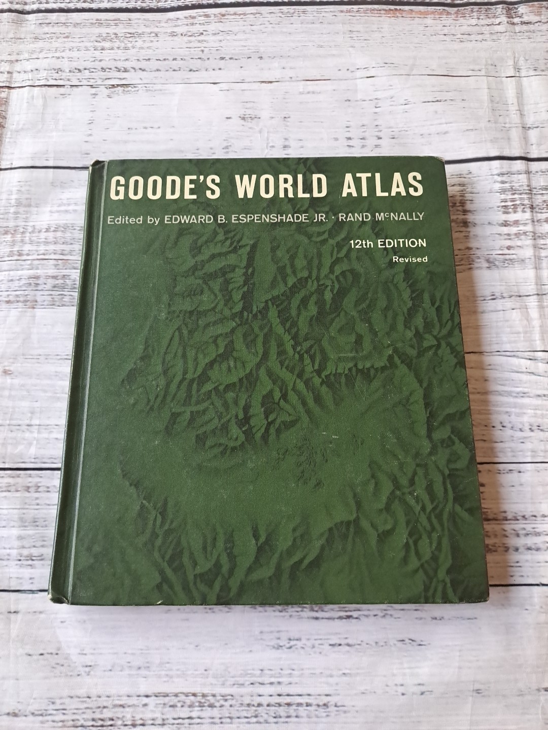 Vintage Goode’s World Atlas 12th Edition 1964 Rand McNally HC Vintage Goode’s World Atlas 12th Edition 1964 Rand McNally HC