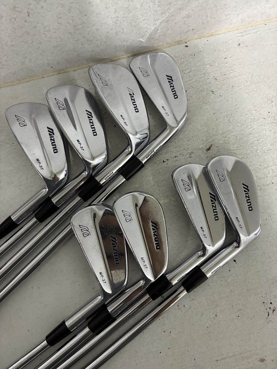 Mizuno MP-37 Iron Set 8pcs 3-4-5-6-7-8-9-Pw R400 Dynamic Gold Men