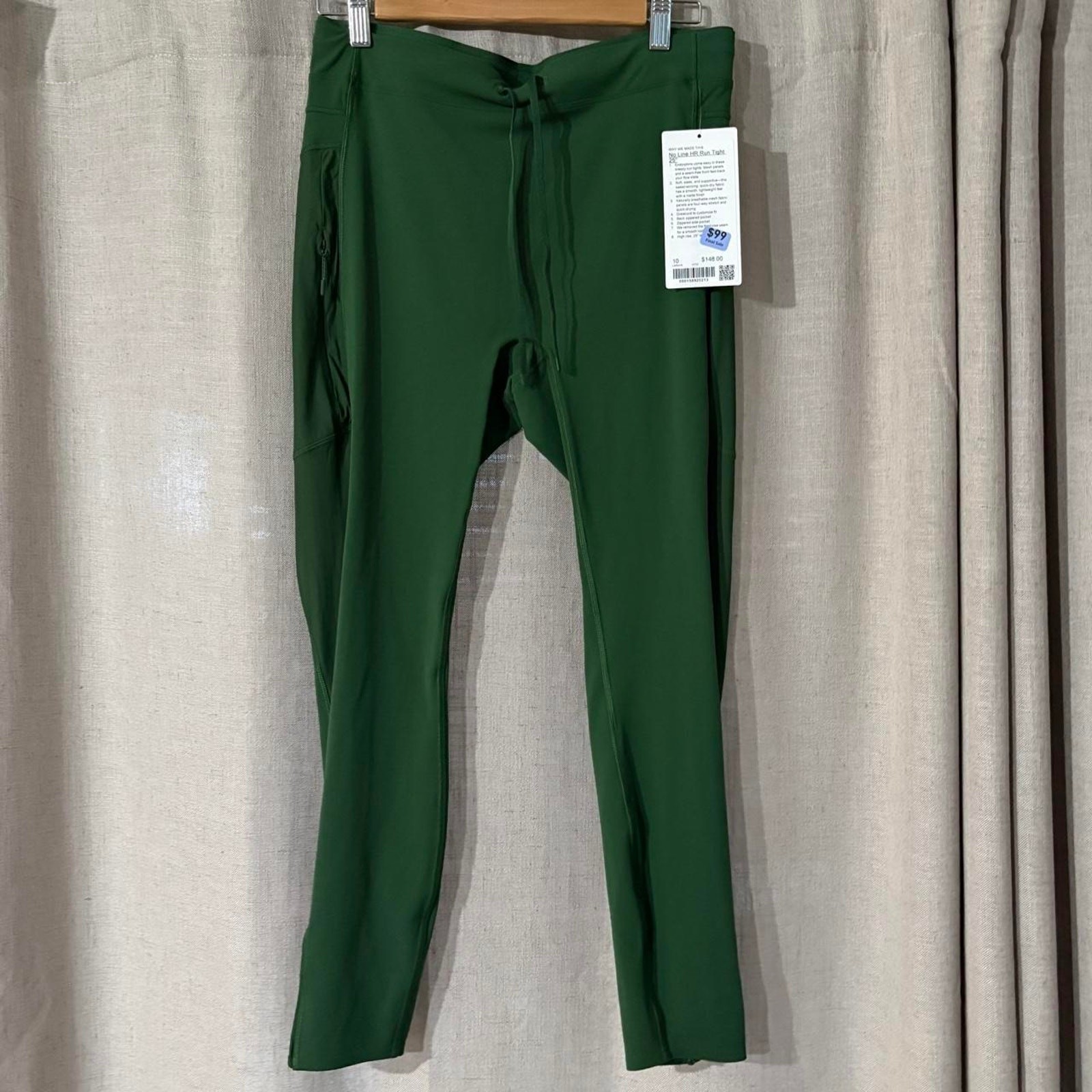 Lululemon green no line high Lululemon green no line high