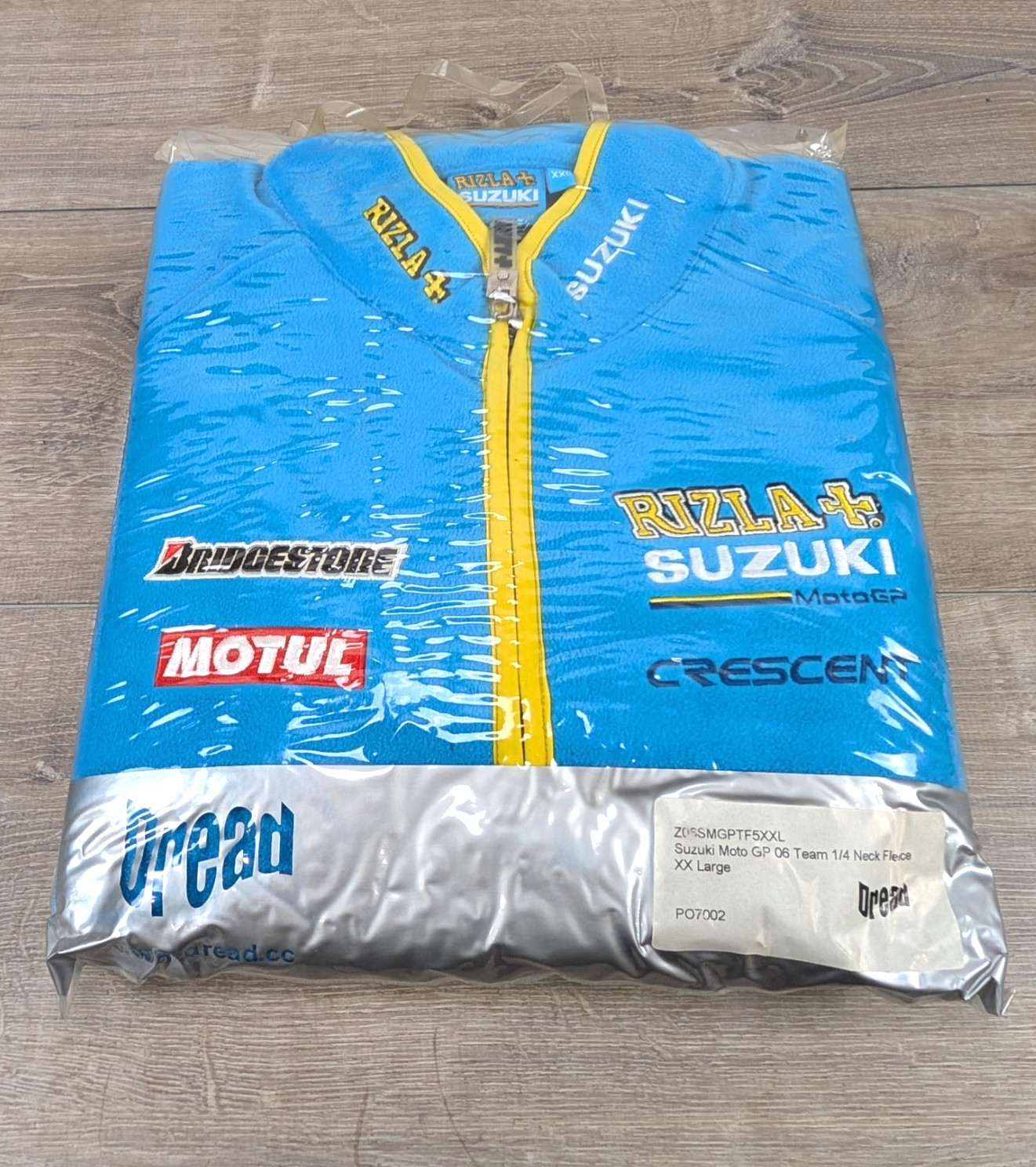 Suzuki Rizla Moto GP Team Official Fleece Size XXL Vintage Motorcycle NEW Suzuki Rizla Moto GP Team Official Fleece Size XXL Vintage Motorcycle NEW