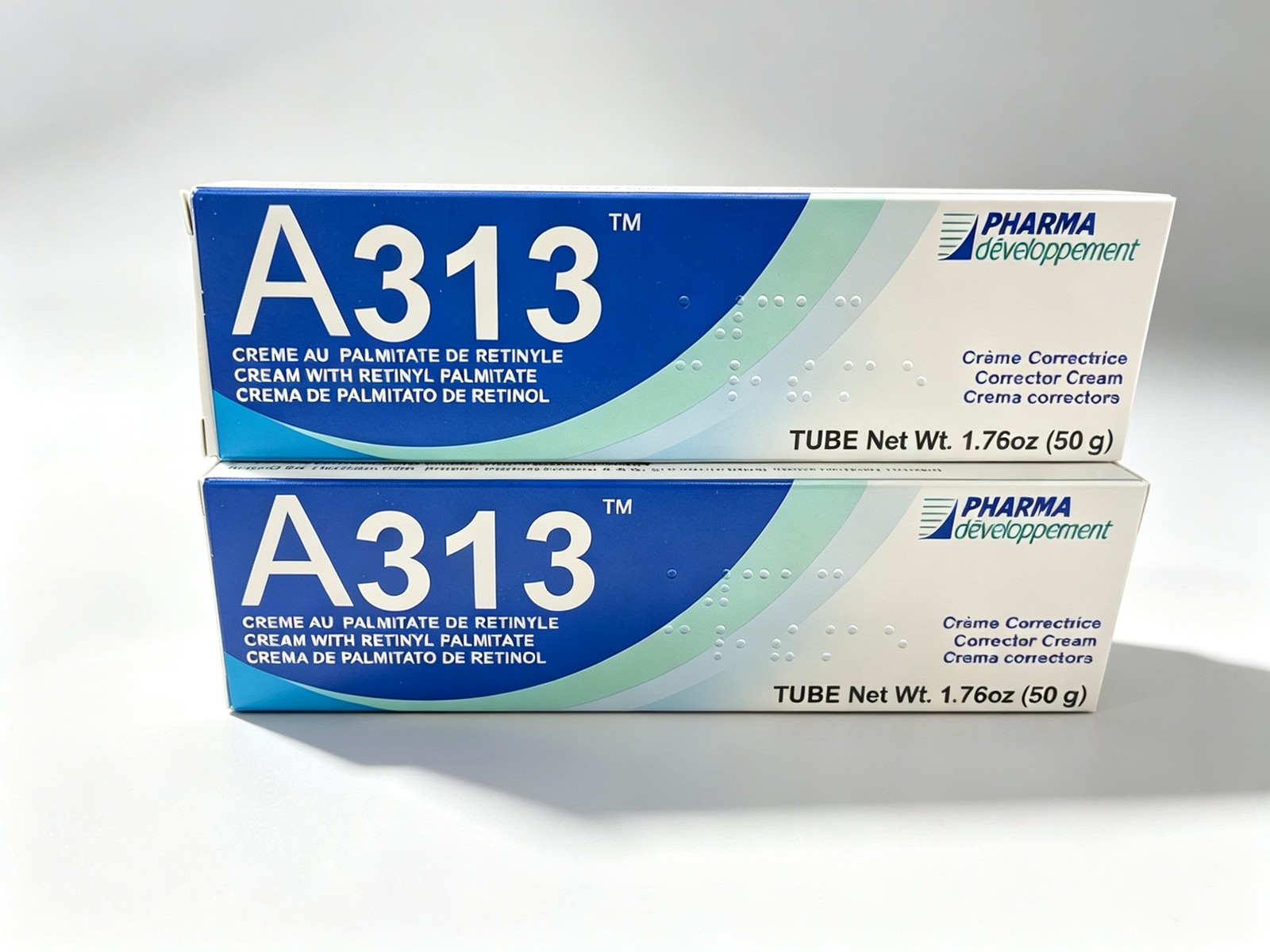 2-Pack A313 Vitamin A Cream – 50g each, Made in France, Sealed, Exp 2028+