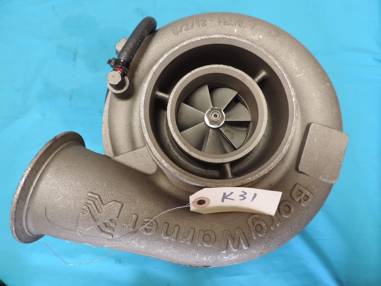 12.7L Detroit Diesel Truck Series 60 Genuine Borg Warner K31 Turbo Turbocharger 