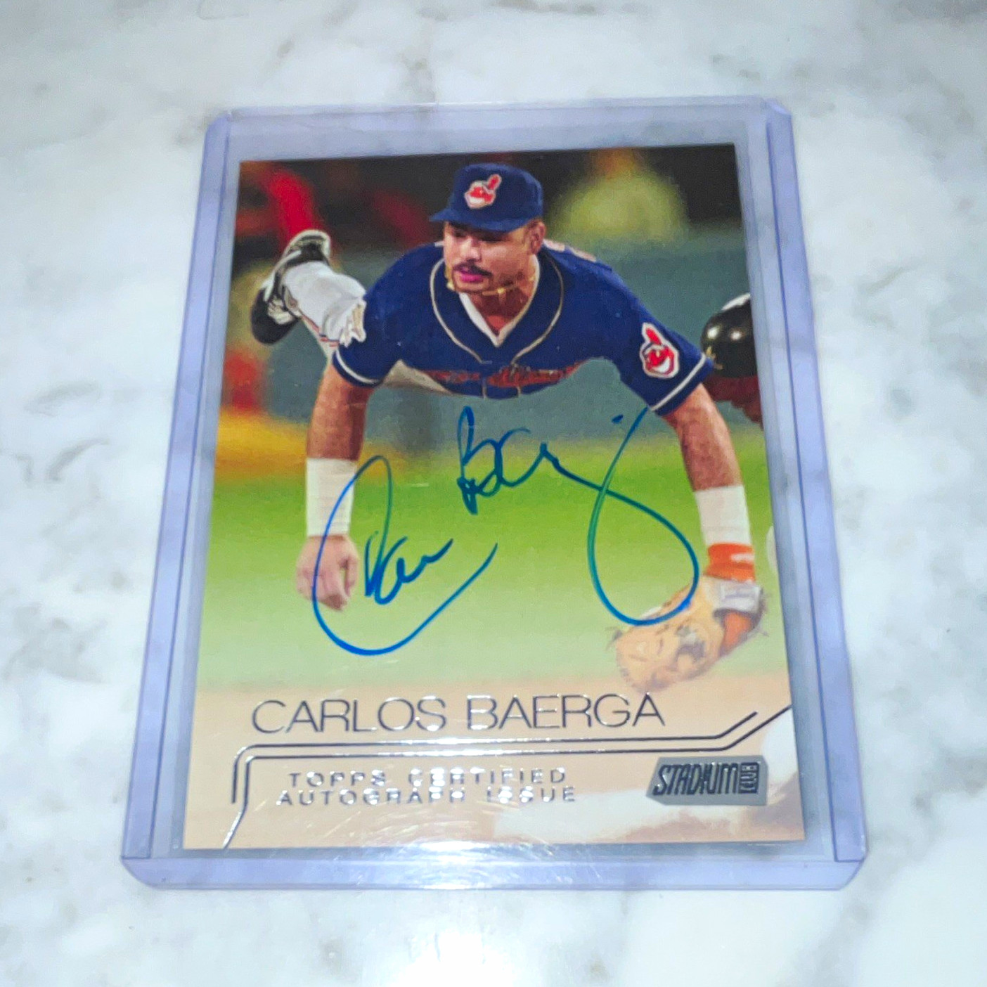 Carlos Baerga 2015 Topps Stadium Club Autograph Carlos Baerga 2015 Topps Stadium Club Autograph