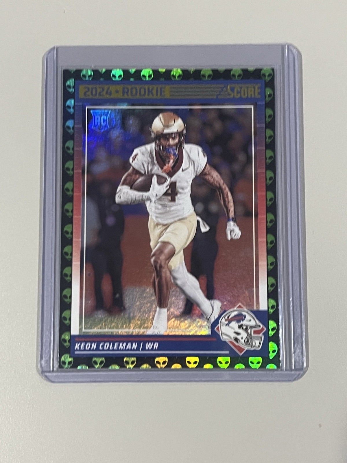 2024 Score - Rookies Keon Coleman #337 Extraterrestrial (RC) CASE HIT 👽 2024 Score - Rookies Keon Coleman #337 Extraterrestrial (RC) CASE HIT 👽