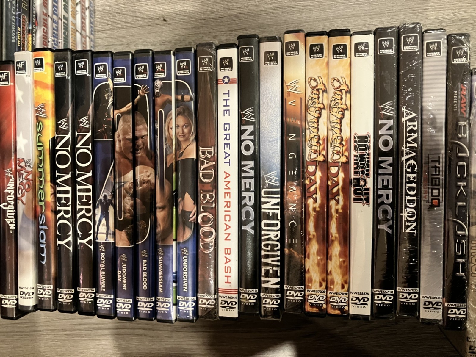 Blowout Sale WWE PPV Events 2001-2015 DVD, $3-8 each - Complete Your Collection Blowout Sale WWE PPV Events 2001-2015 DVD, $3-8 each - Complete Your Collection