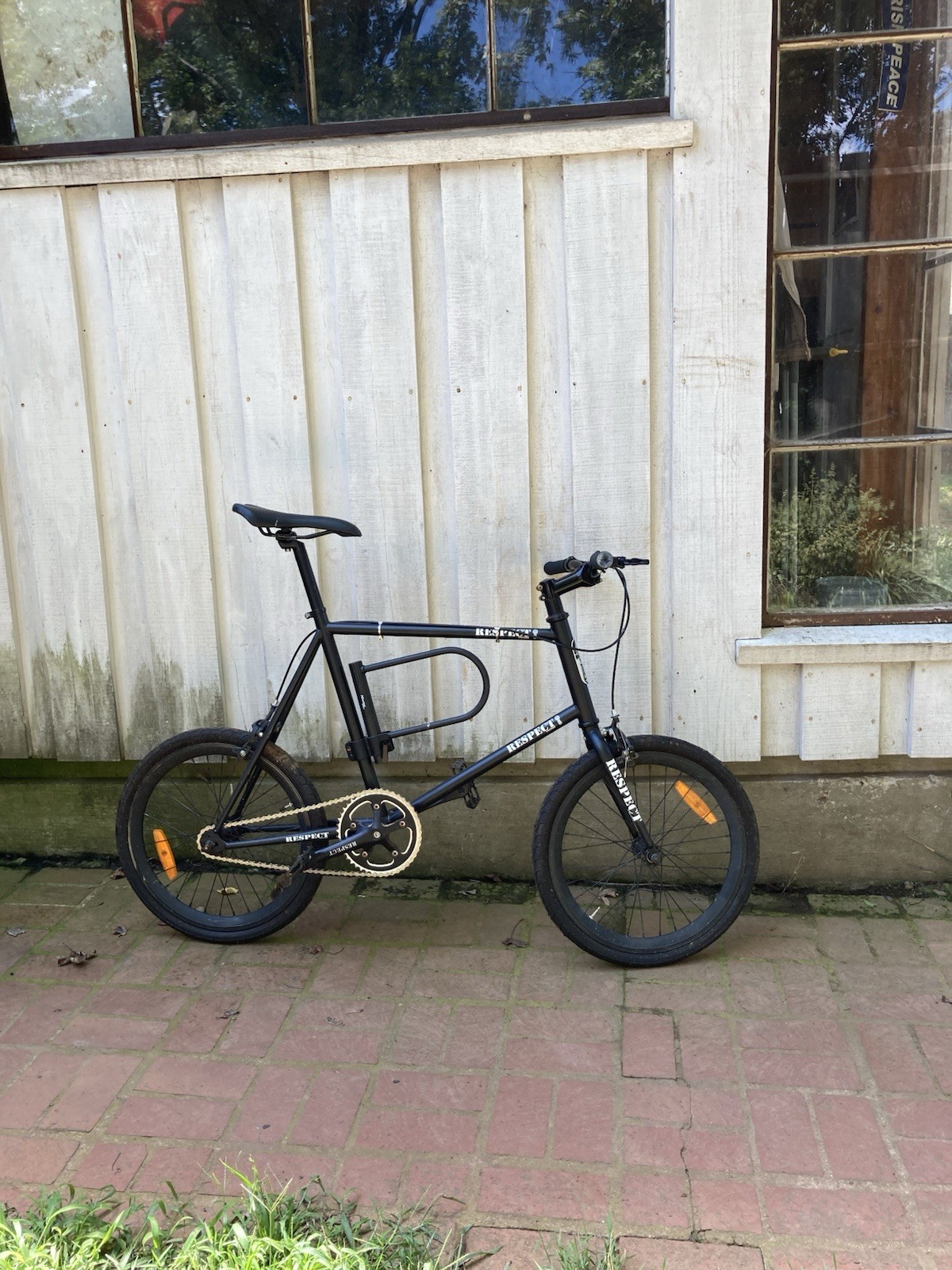 Black Respect Minivelo Bicycle