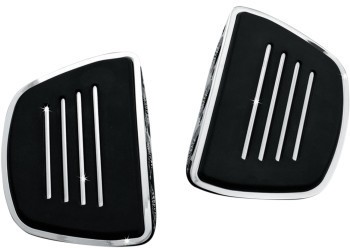 Kuryakyn 4393 Premium Mini Boards without Adapter Chrome Pair