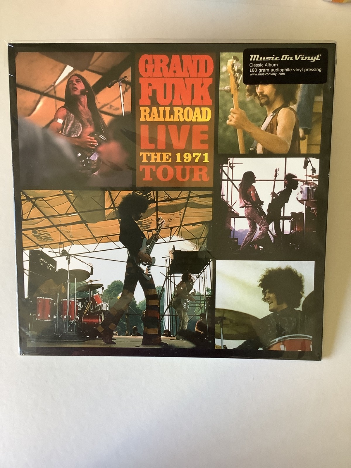 Grand Funk Railroad- Live the 1971 Tour on vinyl, NEW