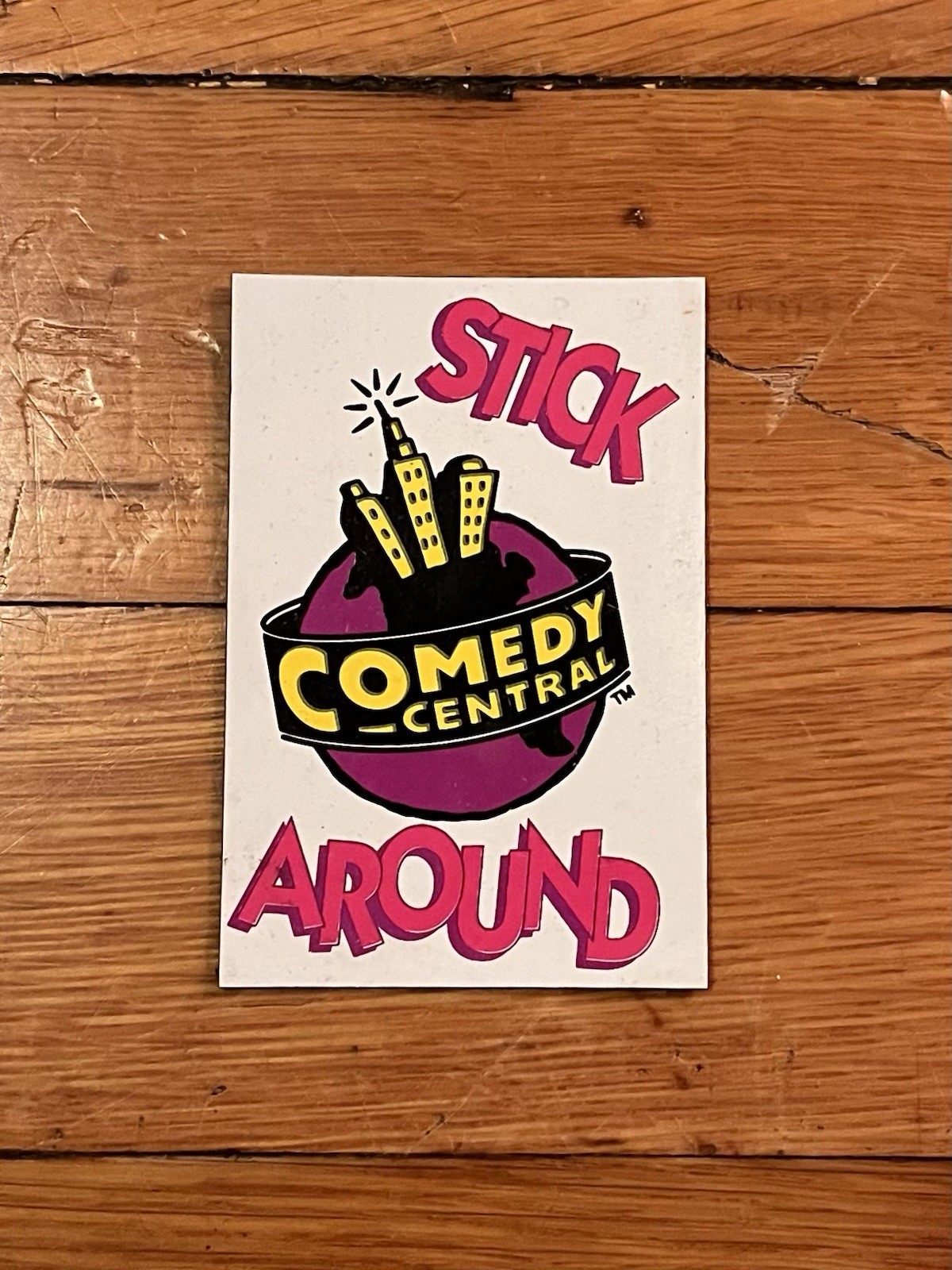VINTAGE Original 1992 Comedy Central Magnet Promo VINTAGE Original 1992 Comedy Central Magnet Promo