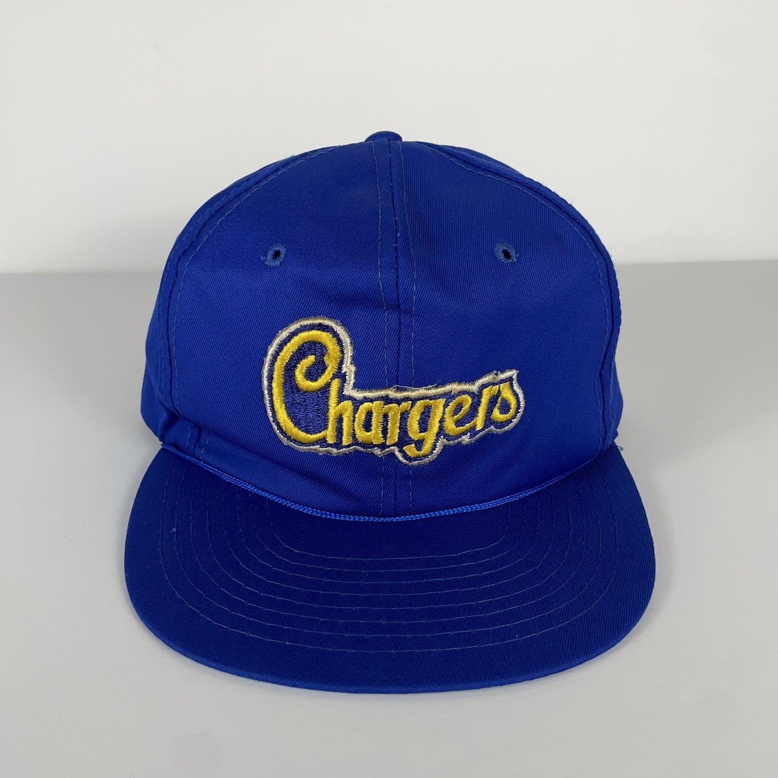 Vintage 80s San Diego Chargers Hat Cap Blue Snapback OSFA Sports Specialty Rare