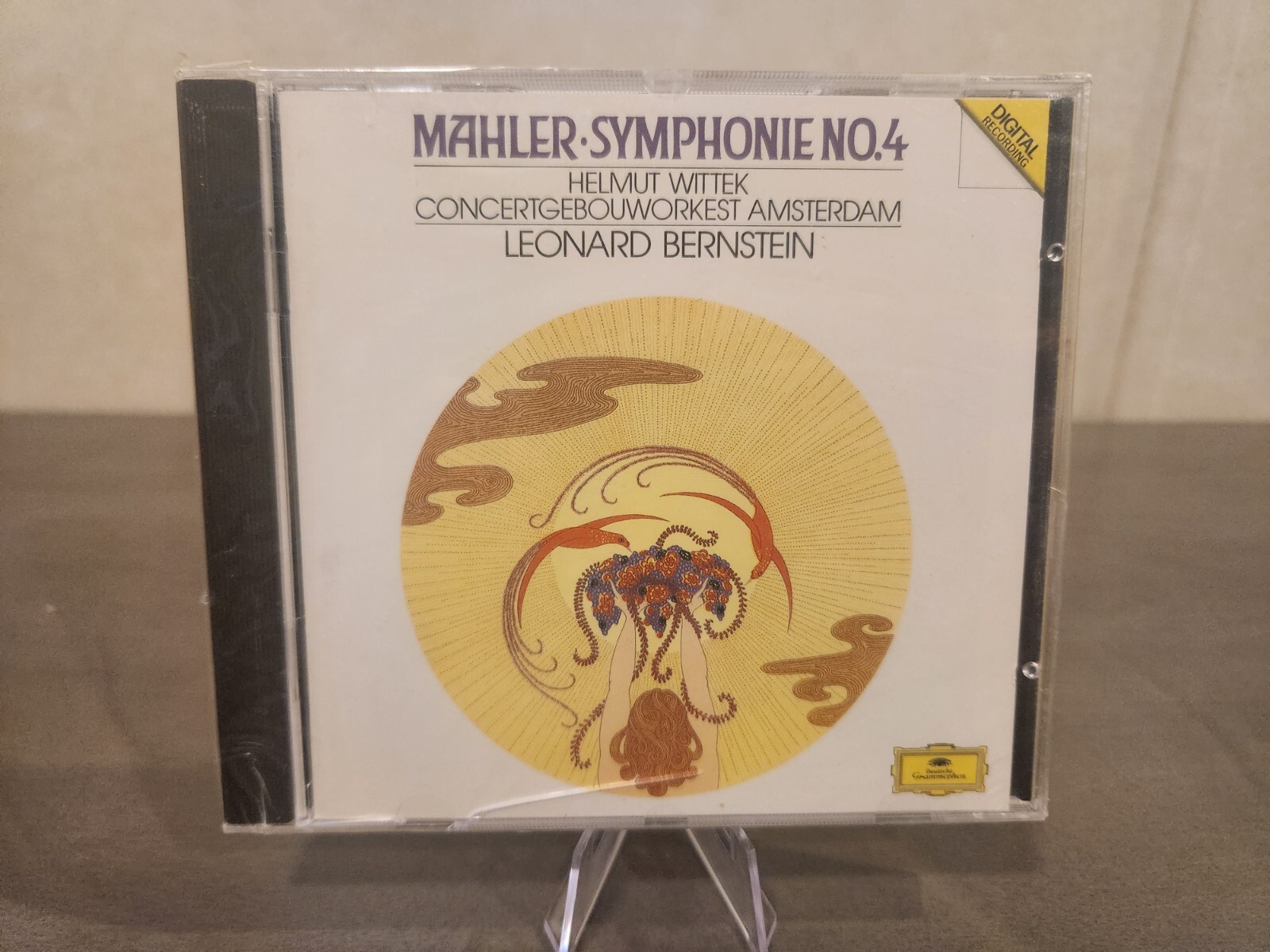 New Sealed Mahler Symphonie No. 4 Leonard Bernstein CD 1988 Polydor **See Desc** New Sealed Mahler Symphonie No. 4 Leonard Bernstein CD 1988 Polydor **See Desc**