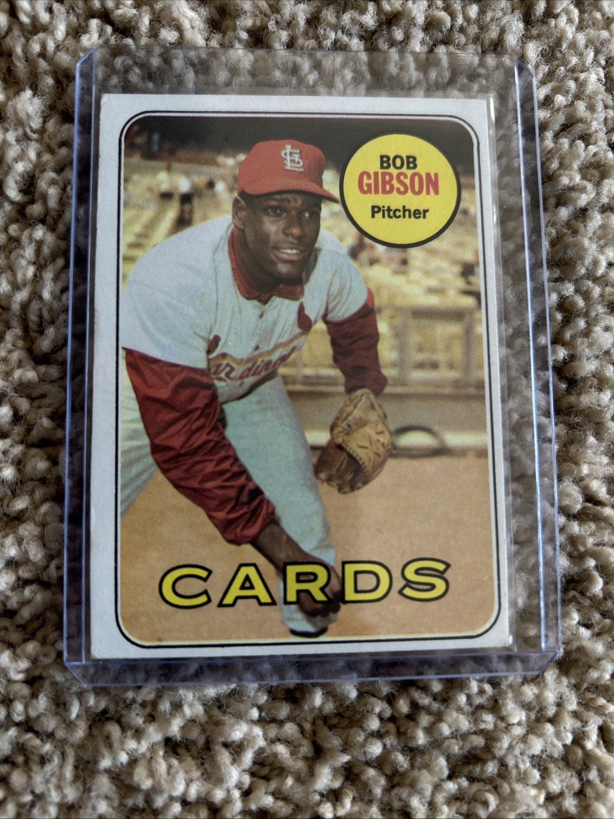 1969 Topps - Bob Gibson #200 1969 Topps - Bob Gibson #200