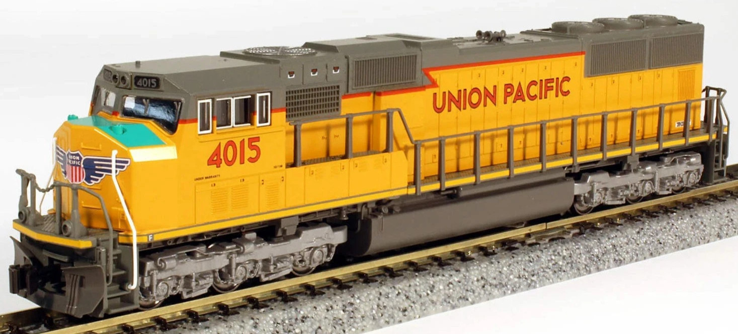 KATO 1764015S N UP 4015 EXCURSION DCC AND SOUND SD70M Flat Radiator 176-4015-S