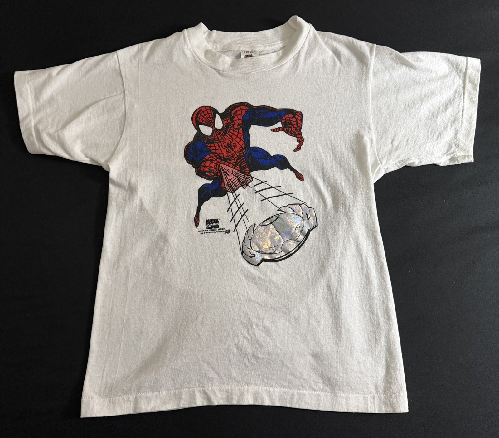 Vintage 1994 Marvel Spider-Man Shirt Single Stitch Fruit of the Loom NWOT Vintage 1994 Marvel Spider-Man Shirt Single Stitch Fruit of the Loom NWOT