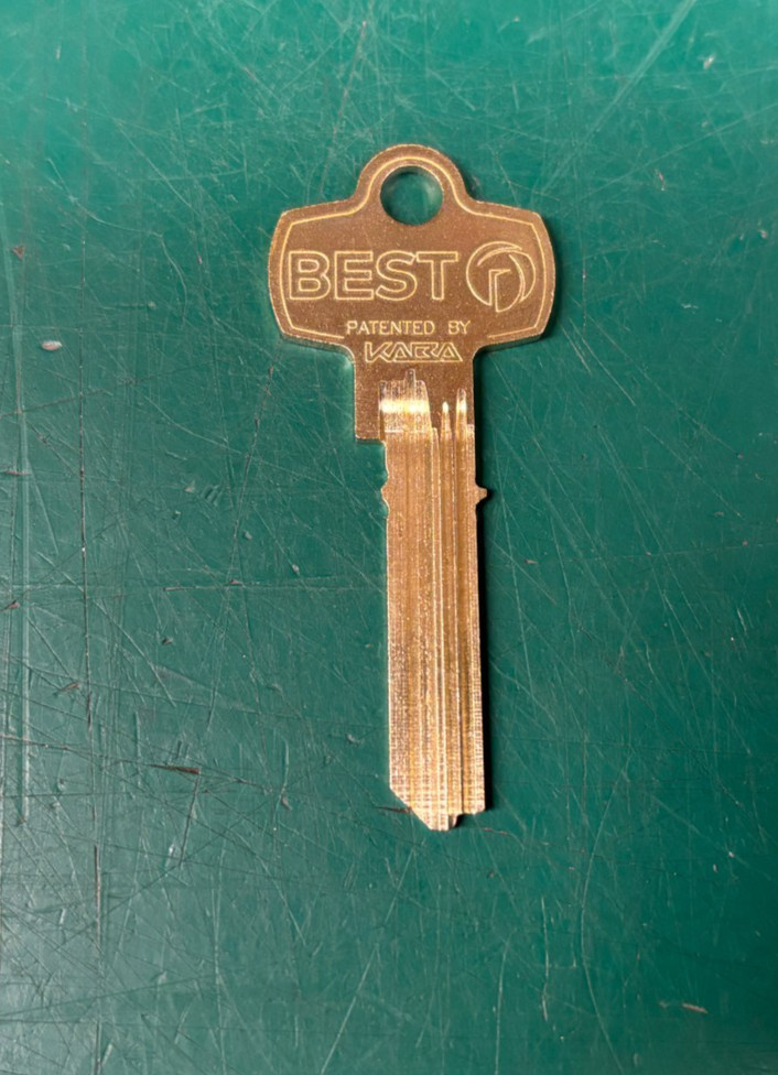 Best Kaba Peaks KB-B8 Key Blank / KB / Locksmith Best Kaba Peaks KB-B8 Key Blank / KB / Locksmith