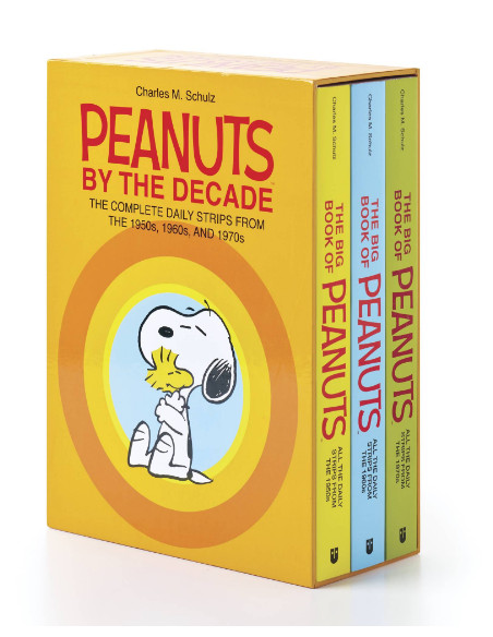 Peanuts by the Decade: The Complete Daily Strips from the 1950s, 1960s and 1970s