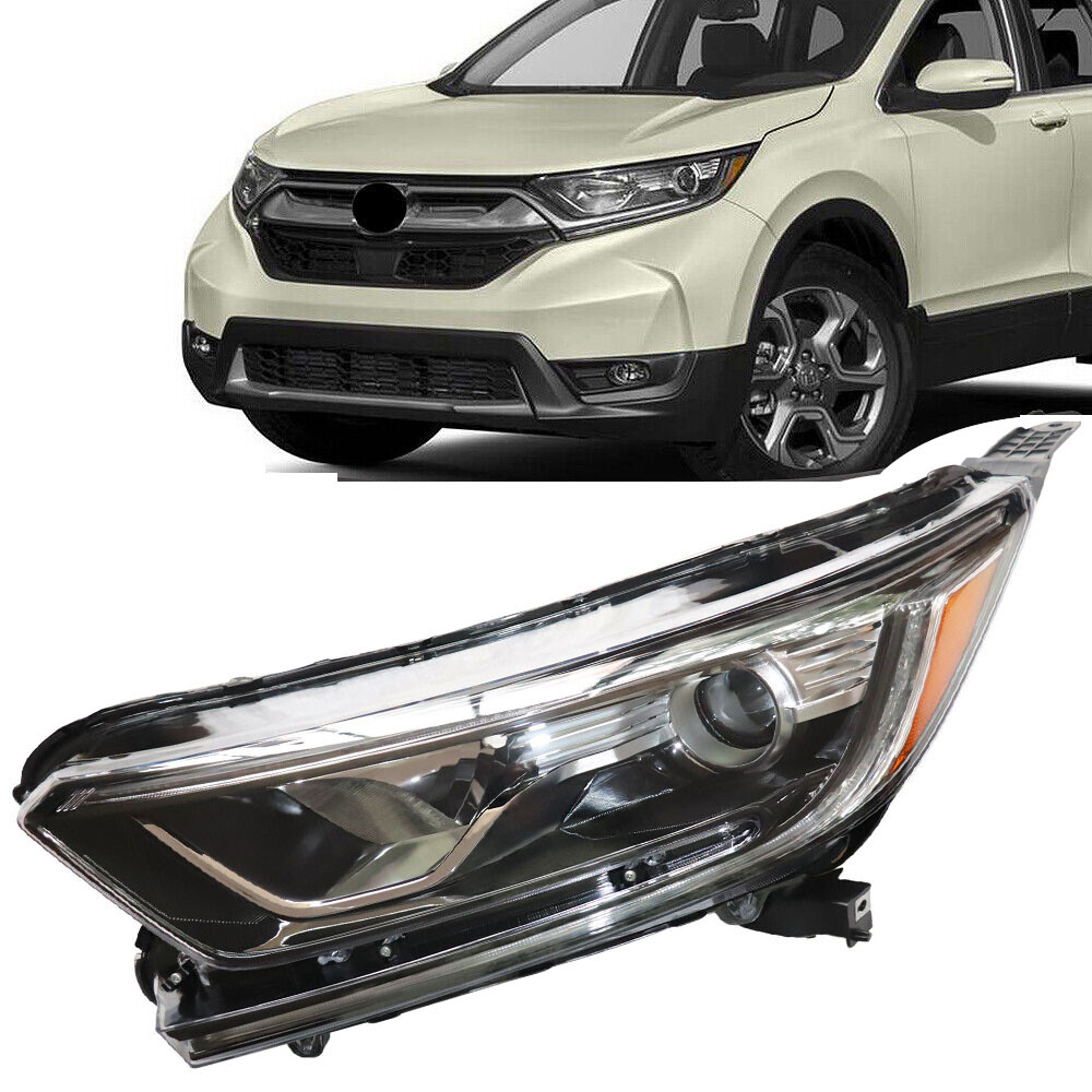 For 2017 2018 2019 2020 2021 Honda CR-V CRV Left LH Halogen W/ LED Headlight OEM