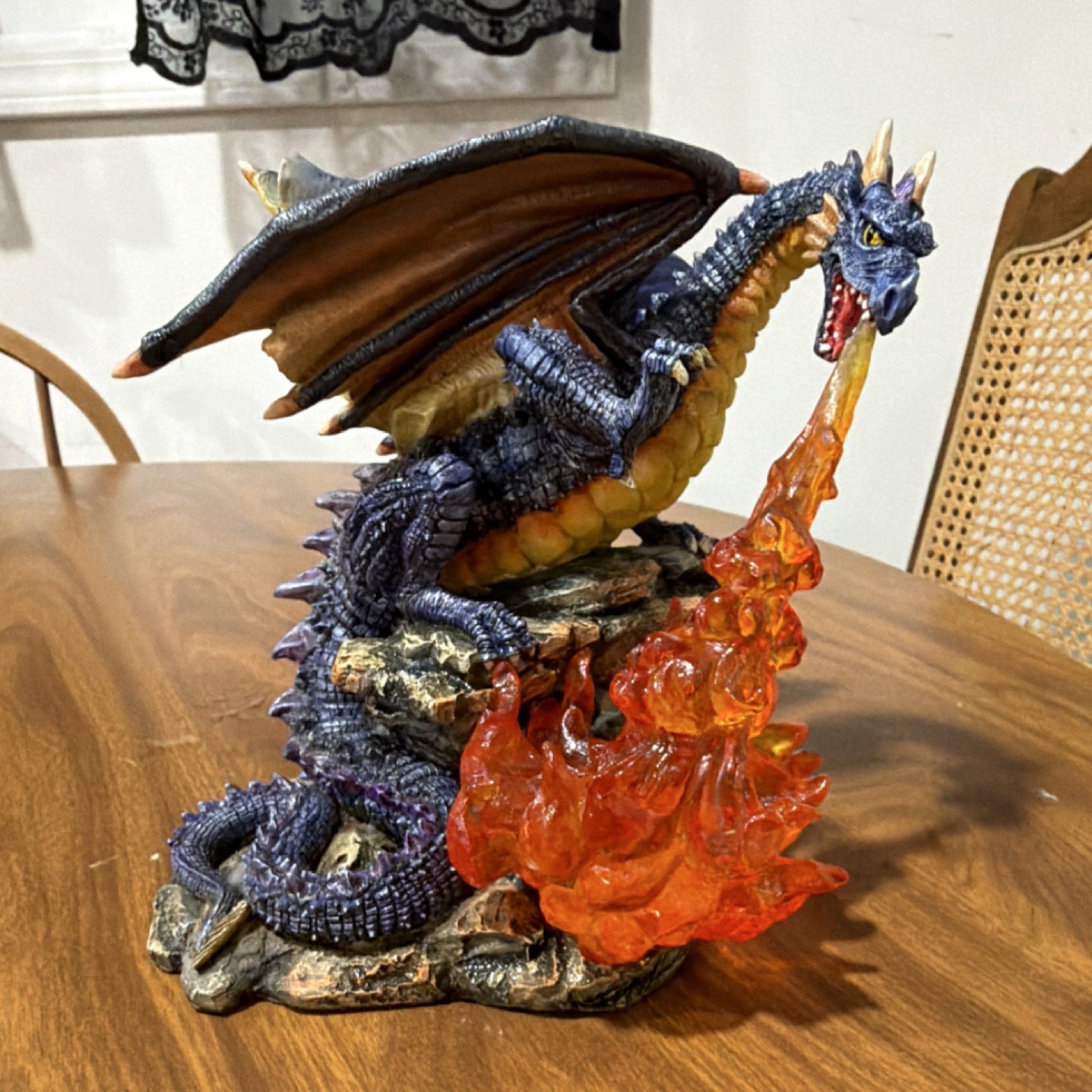 Vintage Summit Collection Purple Dragon Fire Breathing Figure Myths And Legends Vintage Summit Collection Purple Dragon Fire Breathing Figure Myths And Legends