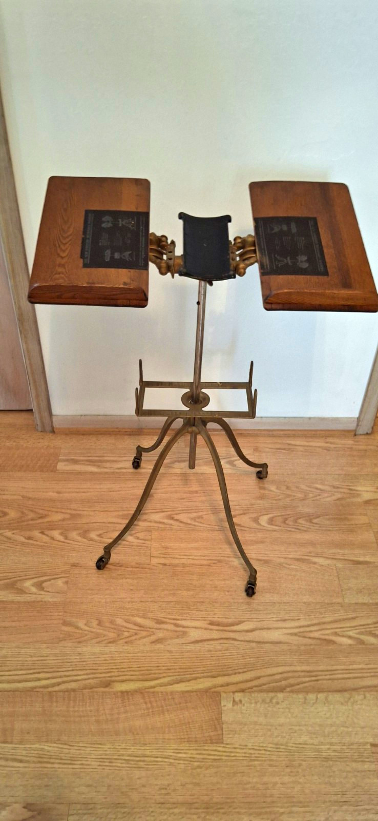 The New Harvard Dictionary Holder, manufactured by George J. Flanagan.