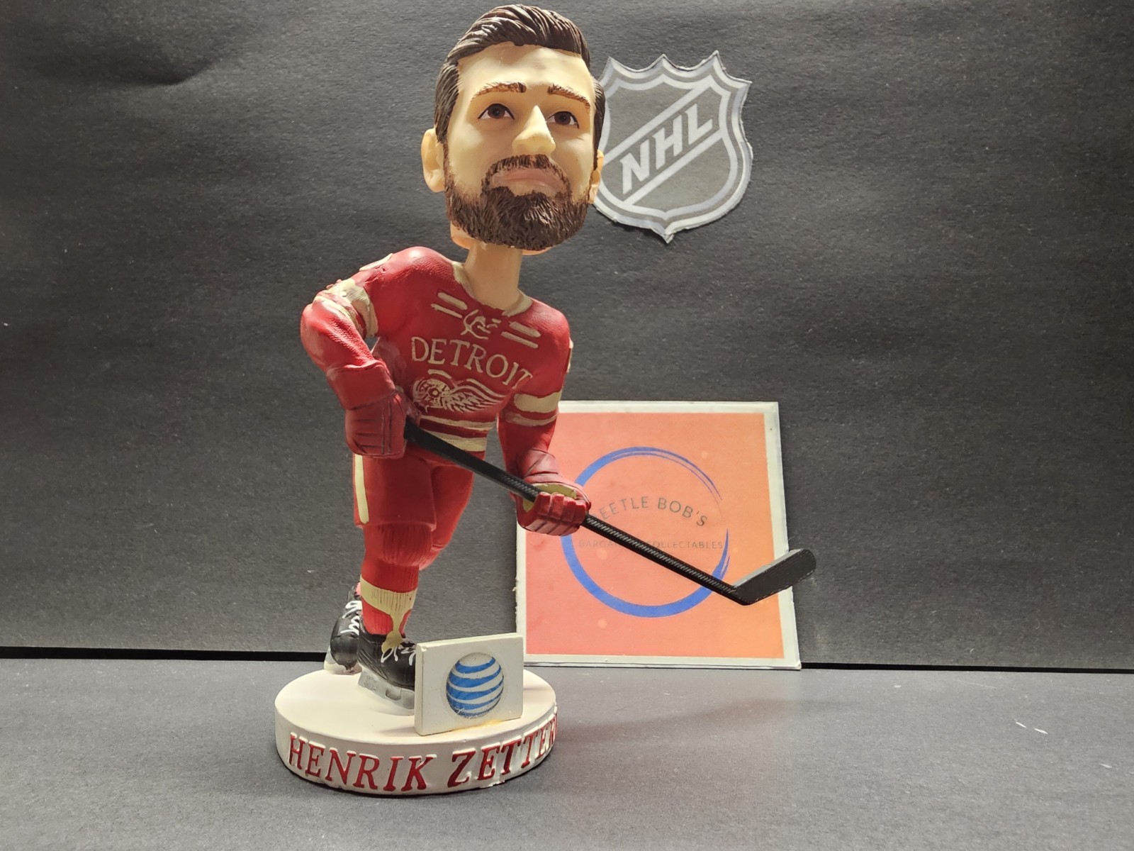 Henrik Zetterberg Detroit Red Wings NHL 2013-14 SGA Bobblehead Loose 