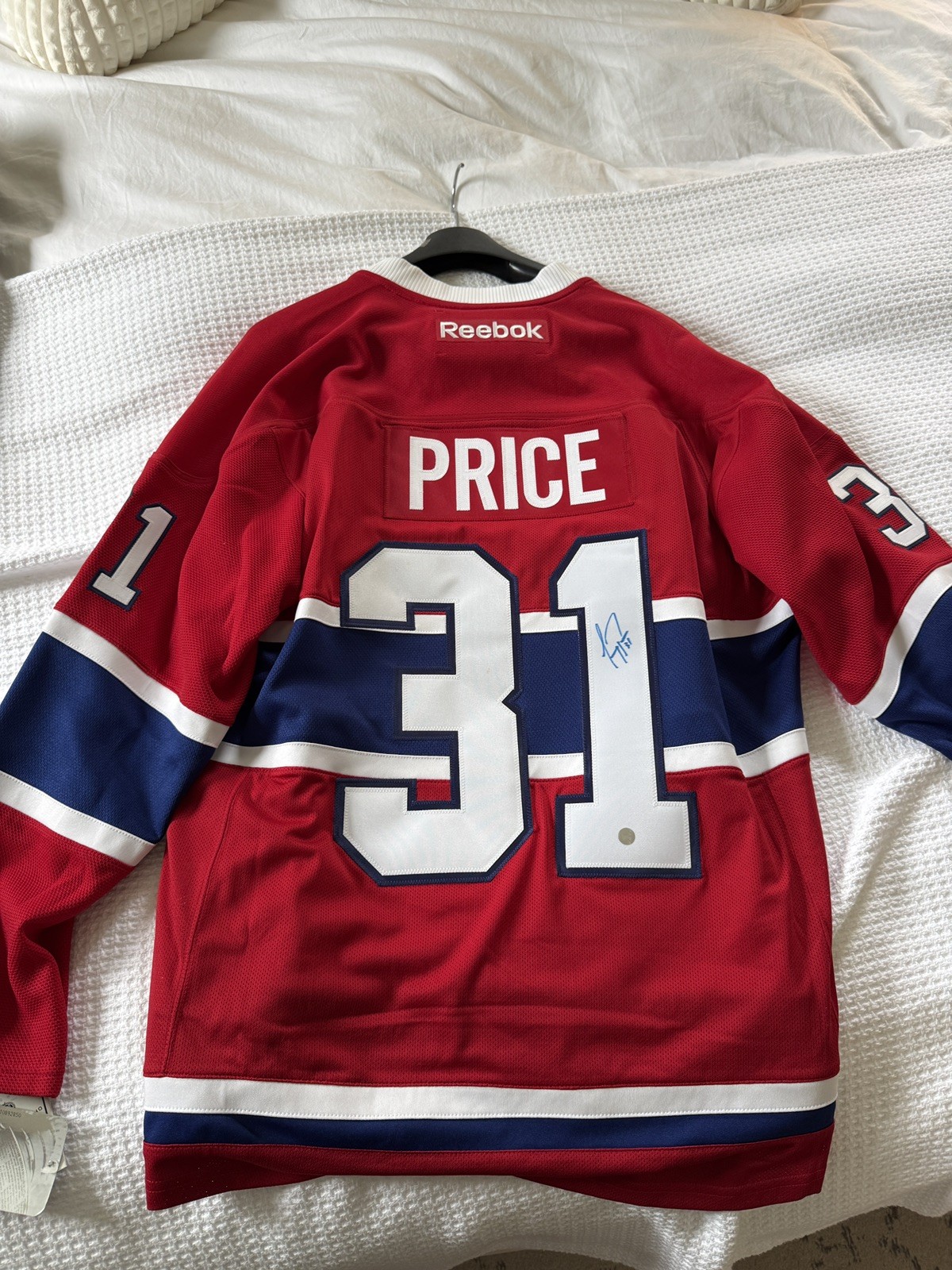 Carey Price signed Montreal Canadiens Jersey Carey Price signed Montreal Canadiens Jersey